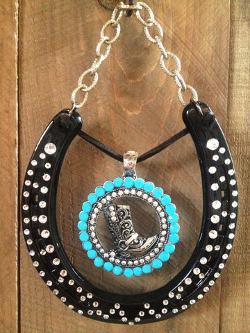 Luck Adorned Kickin' Country Lucky Horseshoe