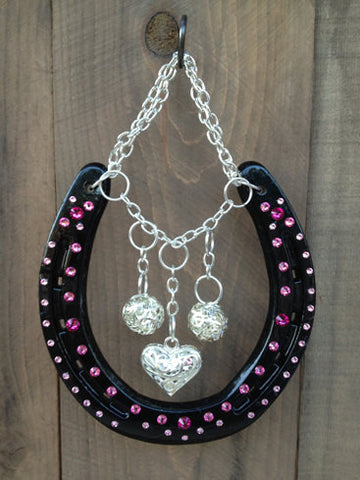 Luck Adorned Precious Heart Lucky Horseshoe