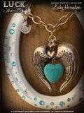 ANGELS ARE NEAR - LUCKY HORSESHOE