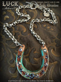 LUCK ADORNED - Lucky Horseshoe Necklace 1001