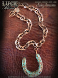 LUCK ADORNED - Lucky Horseshoe Necklace 1002