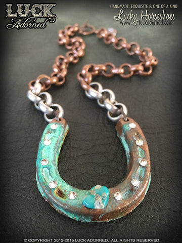 Luck Adorned Lucky Horseshoe Necklace