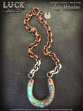 LUCK ADORNED - Lucky Horseshoe Necklace 1007
