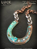 LUCK ADORNED - Lucky Horseshoe Necklace 1007