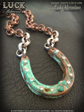 LUCK ADORNED - Lucky Horseshoe Necklace 1007