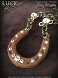 LUCK ADORNED - Lucky Horseshoe Necklace 1010