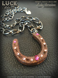 LUCK ADORNED - Lucky Horseshoe Necklace 1015
