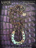 LUCK ADORNED - Lucky Horseshoe Necklace 1016