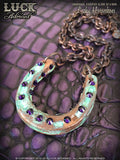 LUCK ADORNED - Lucky Horseshoe Necklace 1016