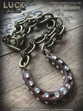 LUCK ADORNED - Lucky Horseshoe Necklace 1027