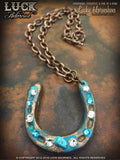 LUCK ADORNED - Lucky Horseshoe Necklace 1032
