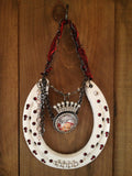 BELIEVE Luck Adorned Lucky Horseshoe