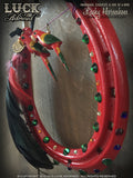 Birds On A Wire Luck Adorned Lucky Horseshoe Art