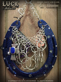 COBALT FAITH Luck Adorned Lucky Horseshoe
