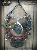 HOUSE OF SWALLOWS - Lucky horseshoe - unique gift - home decor